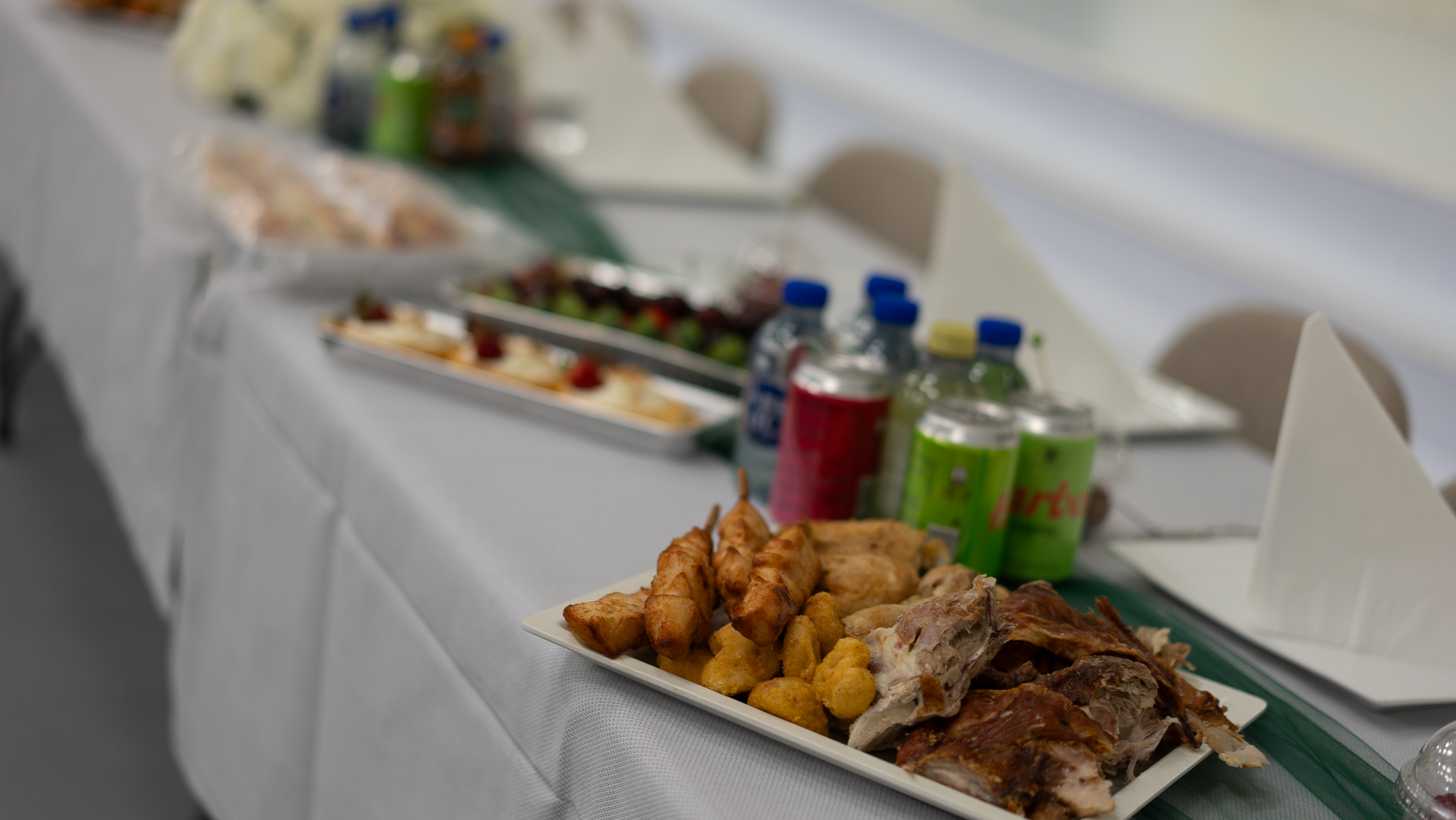 DSC03288 Et samlet sted til hele julefrokosten på TOND